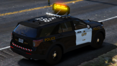 Ontario Provincial Police Cruiser Equipped With Mini Odyssey Lightbars