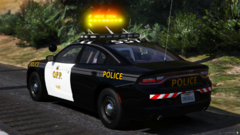Ontario Provincial Police Cruiser Equipped With Mini Odyssey Lightbars