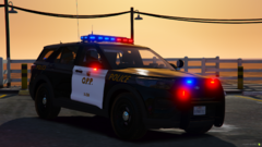 Ontario Provincial Police Cruiser Equipped With Mini Odyssey Lightbars