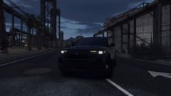 2020 Ford Police Interceptor Utility in black
