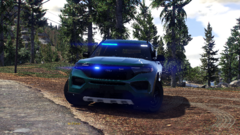 Unmarked 2025 Ford Police Interceptor Utility