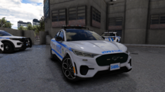 NYPD RMP 540022 ready for service.