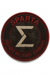 20250706_1805_SPARTA Military Patch_remix_01jzg486k7eghsndqxb9cfsa6k.png