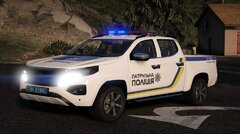 Peugeot Landtrek 2023 patrol police of Ukraine