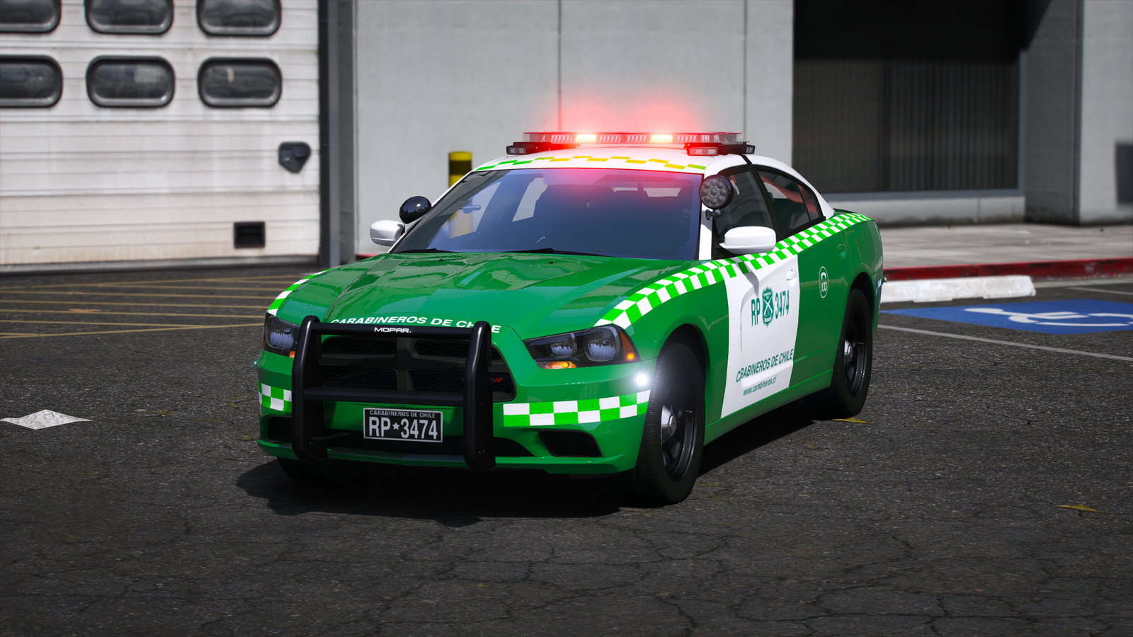 Dodge Charger 2014 Carabineros