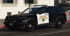 CHP 2021 Ford Police Interceptor Utility (Front)