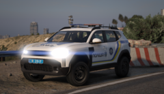 Renault Duster 2024 of a community police officer of the NPU