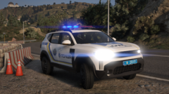 Renault Duster 2024 of a community police officer of the NPU