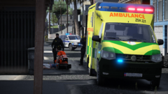 Medical response from ZZS and PČR