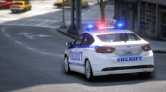 NYC Sheriffs's Ford Fusion