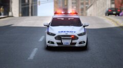NYC Sheriffs's Ford Fusion