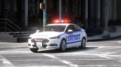 NYC Sheriffs's Ford Fusion