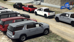 New vehicles ready for upfitting..