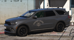 CHP 2024 Dodge Durango SMPV Vapor Grey Metallic Paint