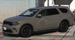 CHP 2024 Dodge Durango SMPV Destroyer Grey Paint