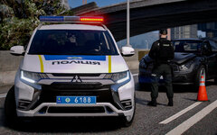2018 Mitsubishi Outlander patrol police of Ukraine