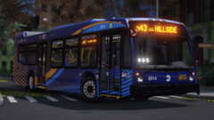 GTAV 2019 4th Gen NovaBus LFS Diesel (MTA New York City Bus)