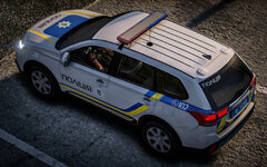 2023 Mitsubishi Outlander National Police of Ukraine