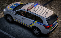 2023 Mitsubishi Outlander National Police of Ukraine