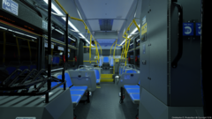 2019 4th Gen NovaBus LFS Diesel Interior (MTA New York City Bus)