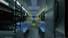 2021 4th Gen NovaBus LFS HEV Interior (MTA New York City Bus)