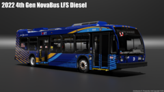 2022 4th Gen NovaBus LFS Diesel (MTA New York City Bus)