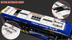2024 4th Gen NovaBus LFSe+ Interior (MTA New York City Transit)
