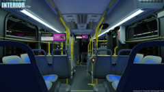 2024 4th Gen NovaBus LFSe+ Interior (MTA New York City Transit)