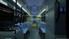 2024 4th Gen NovaBus LFSe+ Interior (MTA New York City Bus)