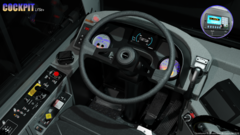 2024 4th Gen NovaBus LFSe+ Interior Cockpit (MTA)