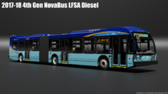 2017-18 4th Gen NovaBus LFSA (SBS MTA New York City Bus)