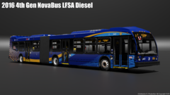 2016 4th Gen NovaBus LFSA (MTA New York City Bus)