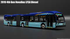 2019 4th Gen NovaBus LFSA (SBS MTA New York City Bus)