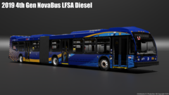 2019 4th Gen NovaBus LFSA (MTA New York City Bus)