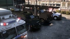 NYPD ESU - Lenco Bear - Large Version