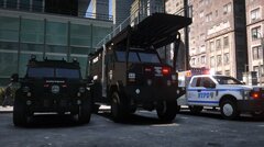 NYPD ESU - Lenco Bear - Large Version