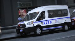 NYPD Ford Transit