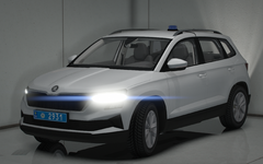 Skoda Karoq 2023 National Police of Ukraine (unmarked)