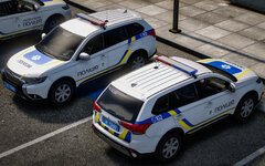 2023 Mitsubishi Outlander National police of Ukraine