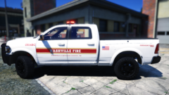 Chevy Silverdo (White Side View)