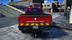 Chevy Silverdo (Red Back View)