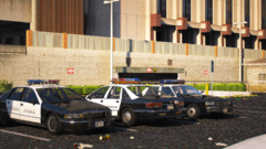Some DPD/CPD Units at the old Compton/Davis Station in use by the LSSD.