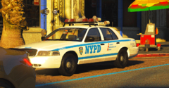 Retired and Preserved NYPD Highway Patrol RMP in Hollywood (2/3)