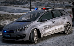 Kia Ceed SW II Road Traffic Safety Patrol Police of Ukraine