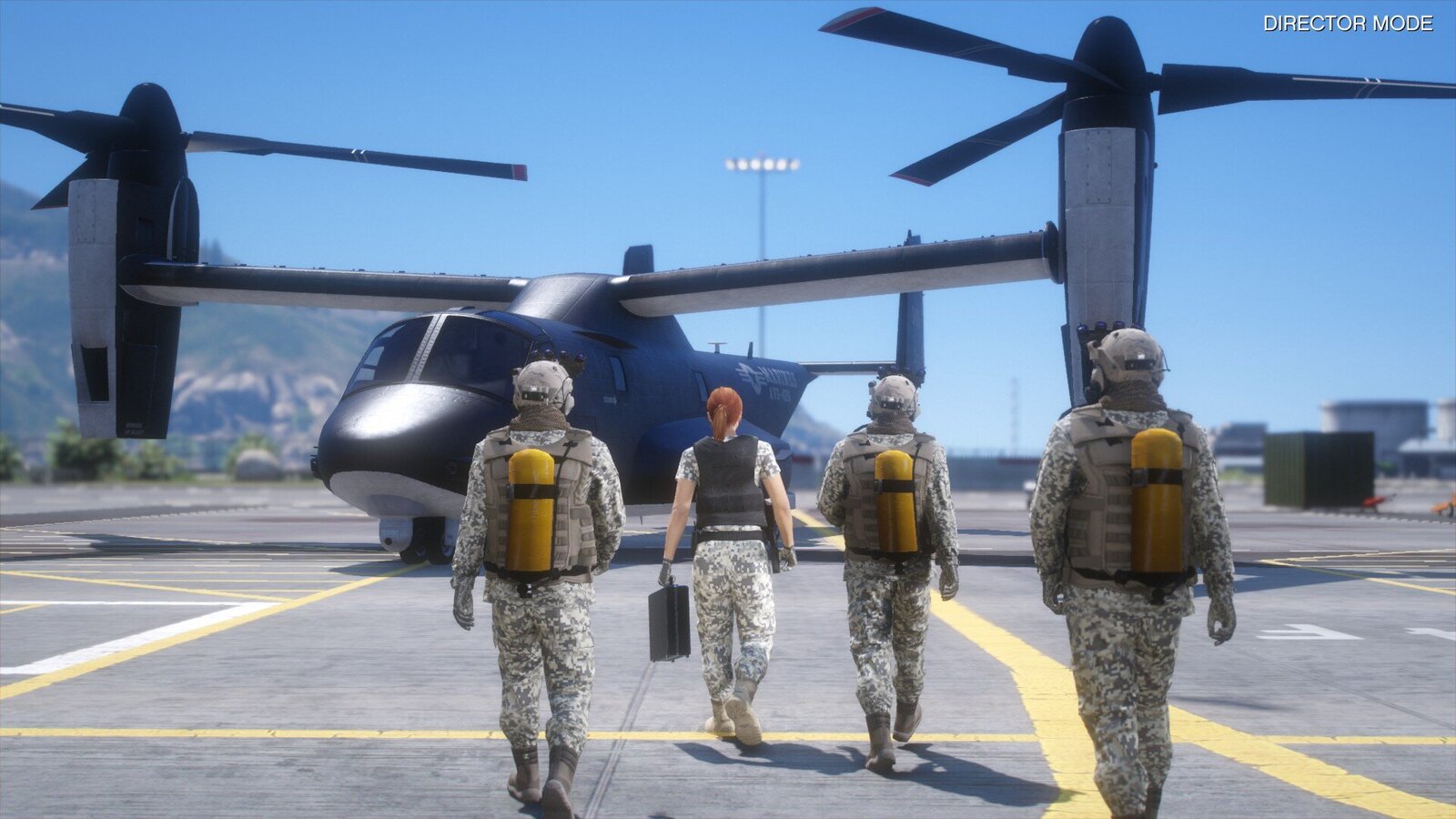 U.S.M.C Scuba Team-(Based of From My Actual Online Character & Outfit From PS4/PS5)