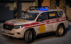 Toyota Land Cruiser 2023 for Emergency Medical First Aid of Ukraine