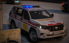 Toyota Land Cruiser 2023 for Emergency Medical First Aid of Ukraine