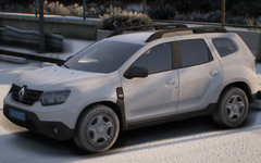 Renault Duster 2023 4x4 National police of Ukraine (unmarked)