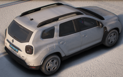 Renault Duster 2023 4x4 National police of Ukraine (unmarked)