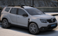 Renault Duster 2023 4x4 National police of Ukraine (unmarked)